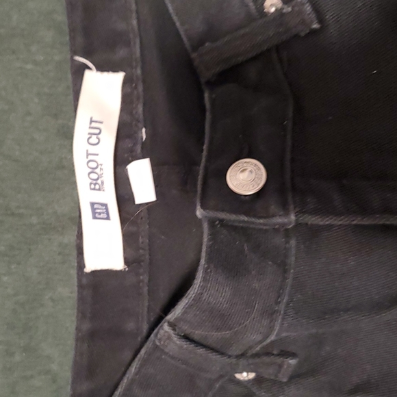 Size 6 Dark Green Boot Cut Jean's Gap - Picture 2 of 2